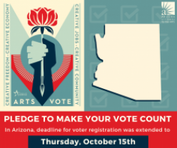 Arizona Voter Registration Extended - Teal