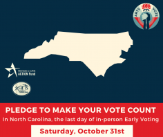 North Carolina Early Voting - Navy