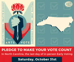 North Carolina Early Voting - Teal