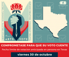 Texas Early Voting - Teal - Spanish
