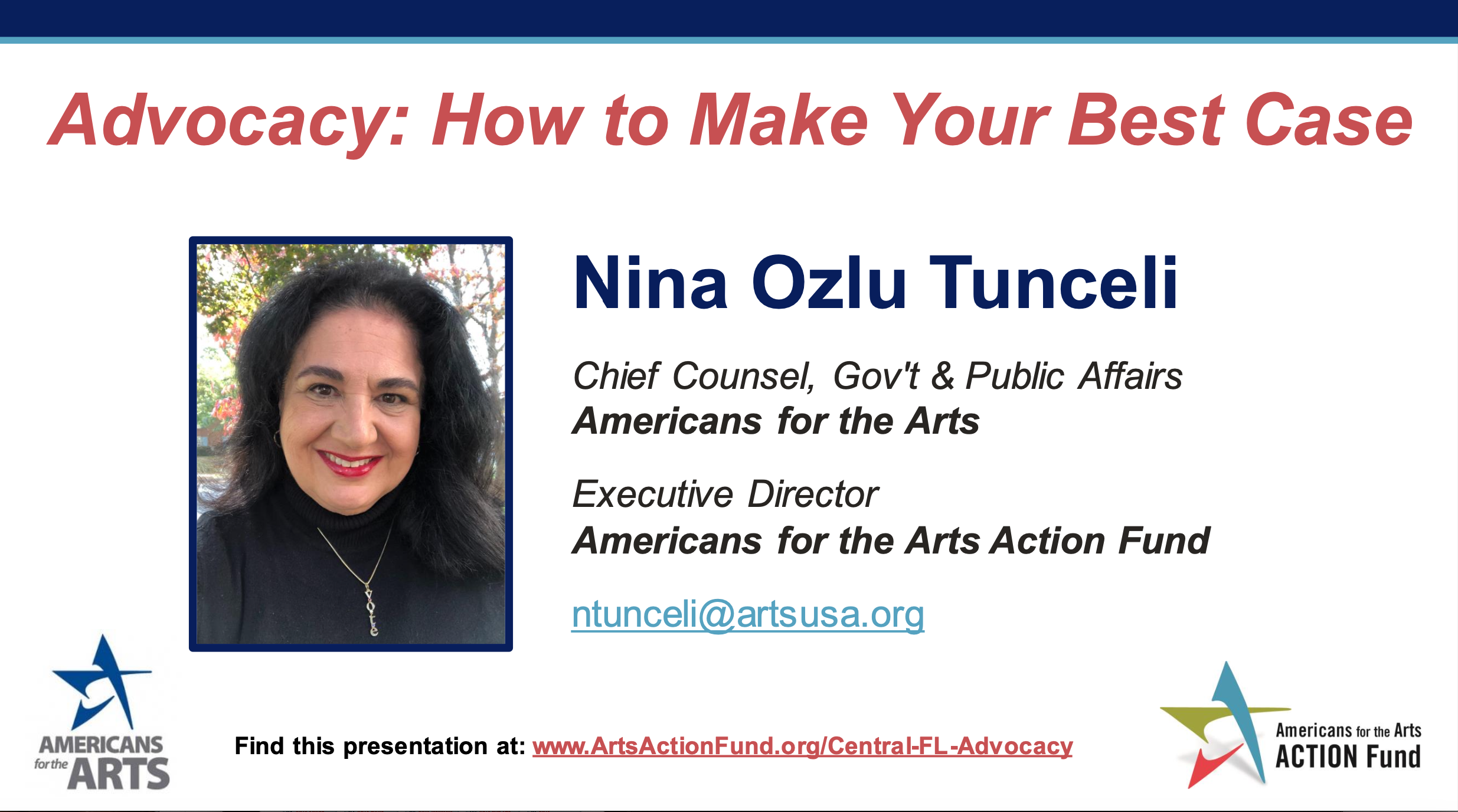 Nina Presentation Slide 1, Click to Download