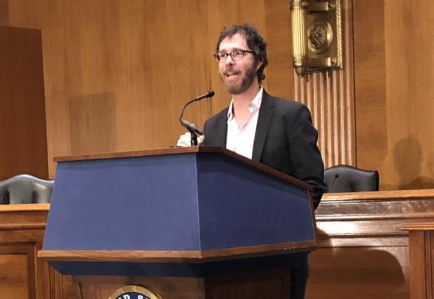 Photo: Ben Folds advocates for the arts on Capitol Hill. / Credit: Americans for the Arts