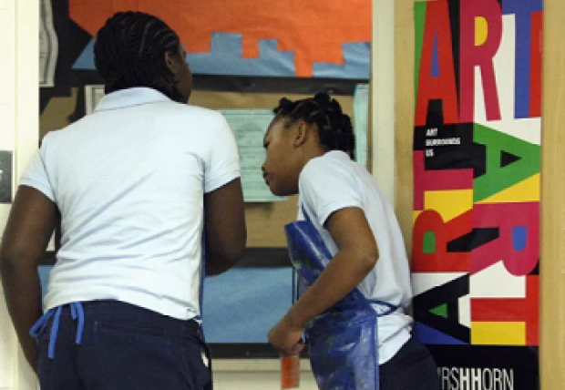 Photo of Students Engaging in an Arts Activity