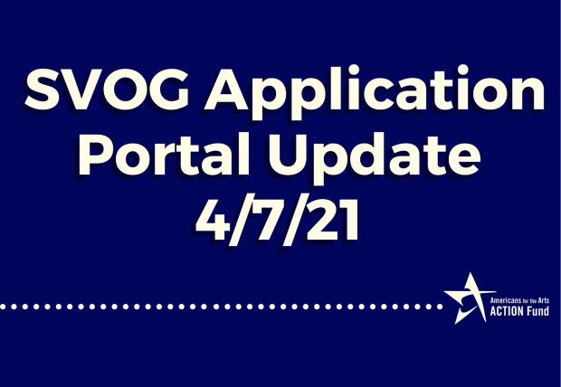 SVOG Application Portal Opens Tomorrow