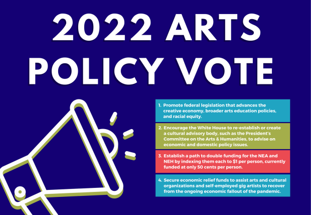 Arts Action Fund Board Ratifies 2022 Arts Policy Vote