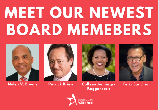 Americans for the Arts Action Fund Welcomes New Members to Board of Directors