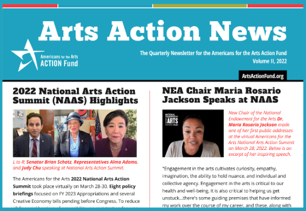 Arts Action News Volume II, 2022