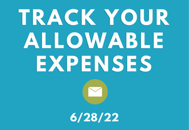 SVOG Grantees Track Your Allowable Expenses